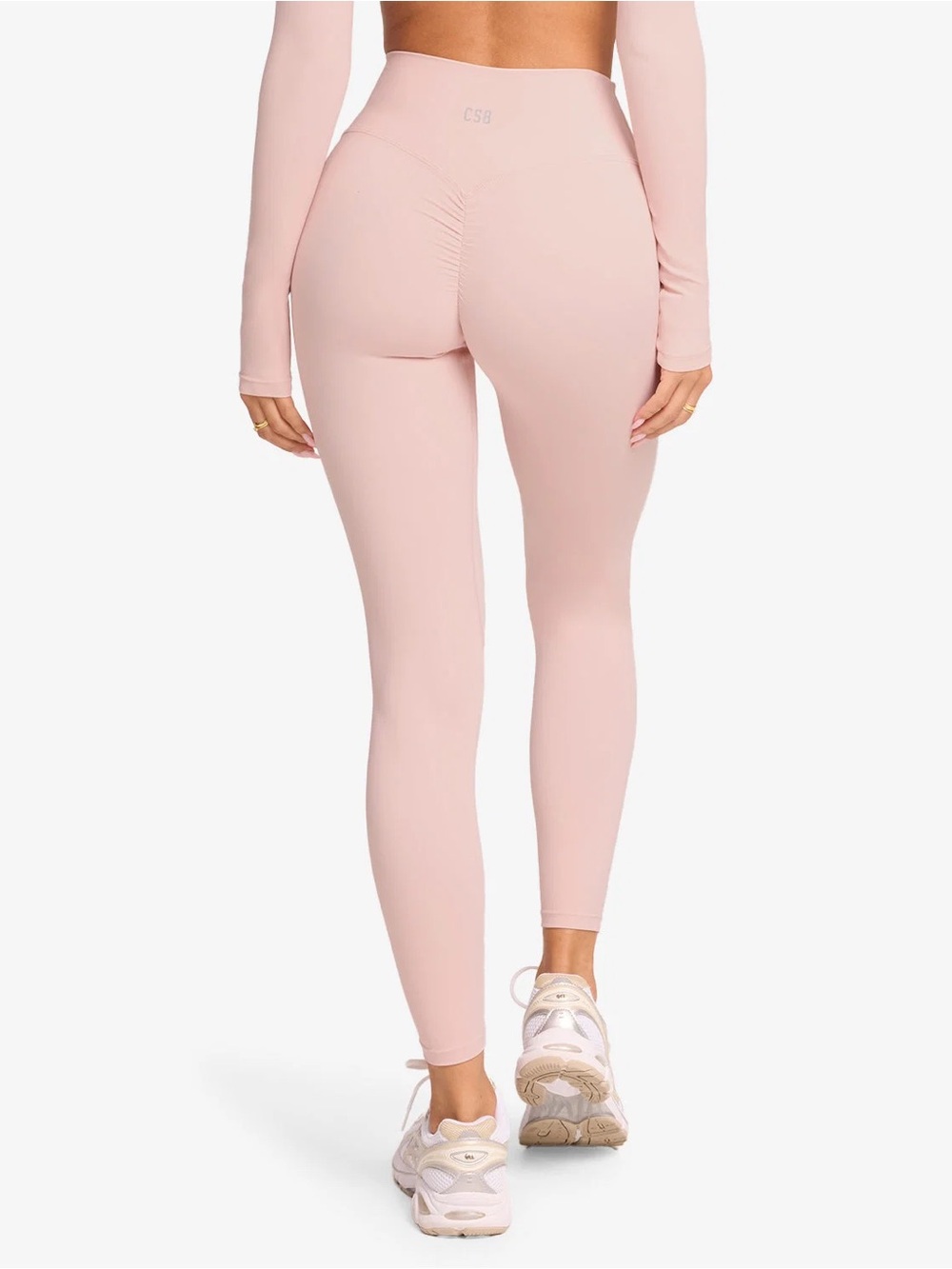 CSB Freedom Scrunch Leggings in Blush